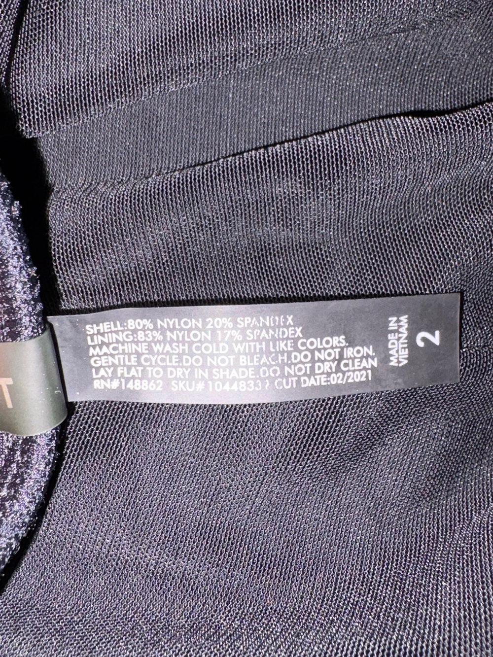 torrid Black Swim Shorts - Picture 4 of 4